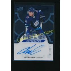 17-18 Upper Deck Ice Autographs Jack Roslovic