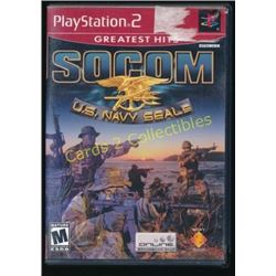 PS2 Socom U.S. Navy Seals Game With Manual