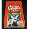 Image 1 : Team Canada 72' Sealed Box Of 24 Packs