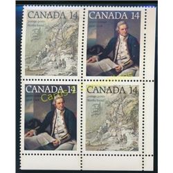 Canada Nootka Sound/James Cook 14 Cent Stamps