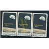 Image 1 : USA 6 Cent Apollo 8 Block Of 3 Stamps