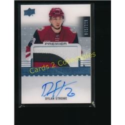 16-17 UD Premier #80 Dylan Strome JSY Auto RC