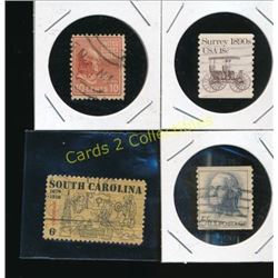 Lot Of 4 Various USA Stamps