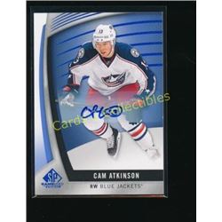 17-18 SP Game Used Autographs Cam Atkinson