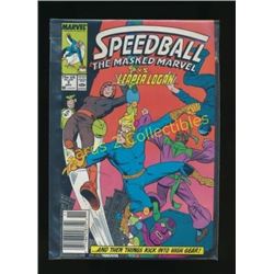 Marvel Speedball The Masked Marvel Vs Leaper Logan