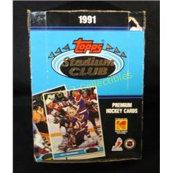 1991 Stadium Club Hockey Box With 36 Packs