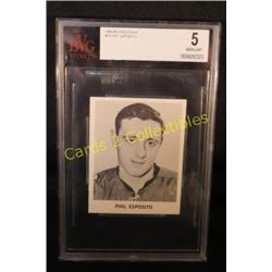 Beckett Graded 1965-66 Coca-Cola #25 Phil Esposito