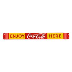 Coca-Cola Porcelain Door Bar