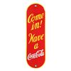 Image 1 : Coca-Cola Porcelain Door "Push" Plate