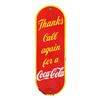 Image 1 : Coca-Cola Porcelain Door "Push" Plate