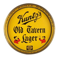 Carling-Kuntz Tin Litho Beer Tray