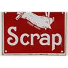 Image 4 : Honest Scrap Tobacco Porcelain Sign