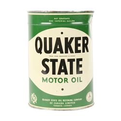 Quaker State Antifreeze Can