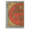 Image 2 : Wonder Line Machinery Tin Litho Sign