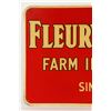 Image 2 : Fleury-Bissell Farm Implements Tin Litho Sign
