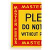 Image 2 : Master Feeds Tin Litho Sign