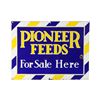 Image 1 : Pioneer Feeds Porcelain Sign