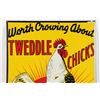 Image 2 : Tweddle Chicks 2-Sided Tin Litho Sign