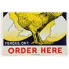 Image 5 : Tweddle Chicks 2-Sided Tin Litho Sign