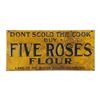 Image 1 : Five Roses Flour Tin Litho Sign