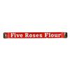 Image 1 : Five Roses Flour Porcelain Door "Push" Bar