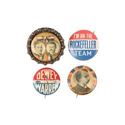 Canadian & US Political Pinbacks