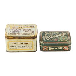 Political Theme Tobacco Box Tins