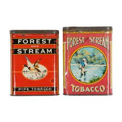 Forest & Steam Tobacco Pocket Tins