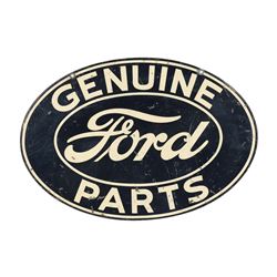 Ford Parts Oval Dealer Sign