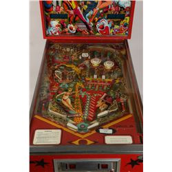 Flyer Original Pinball Gottlieb Circus 1980 - Document Vintage - Bon État - Collection
