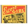 Image 3 : Escort Girl "Adult Only" Poster