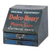 Image 1 : Delco-Remy Tin Litho Product Cabinet