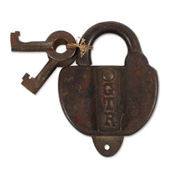 Grand Trunk Railway Lock & Keys