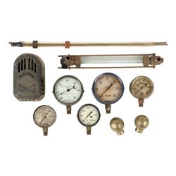 Steam Pressure Gauges, Fittings