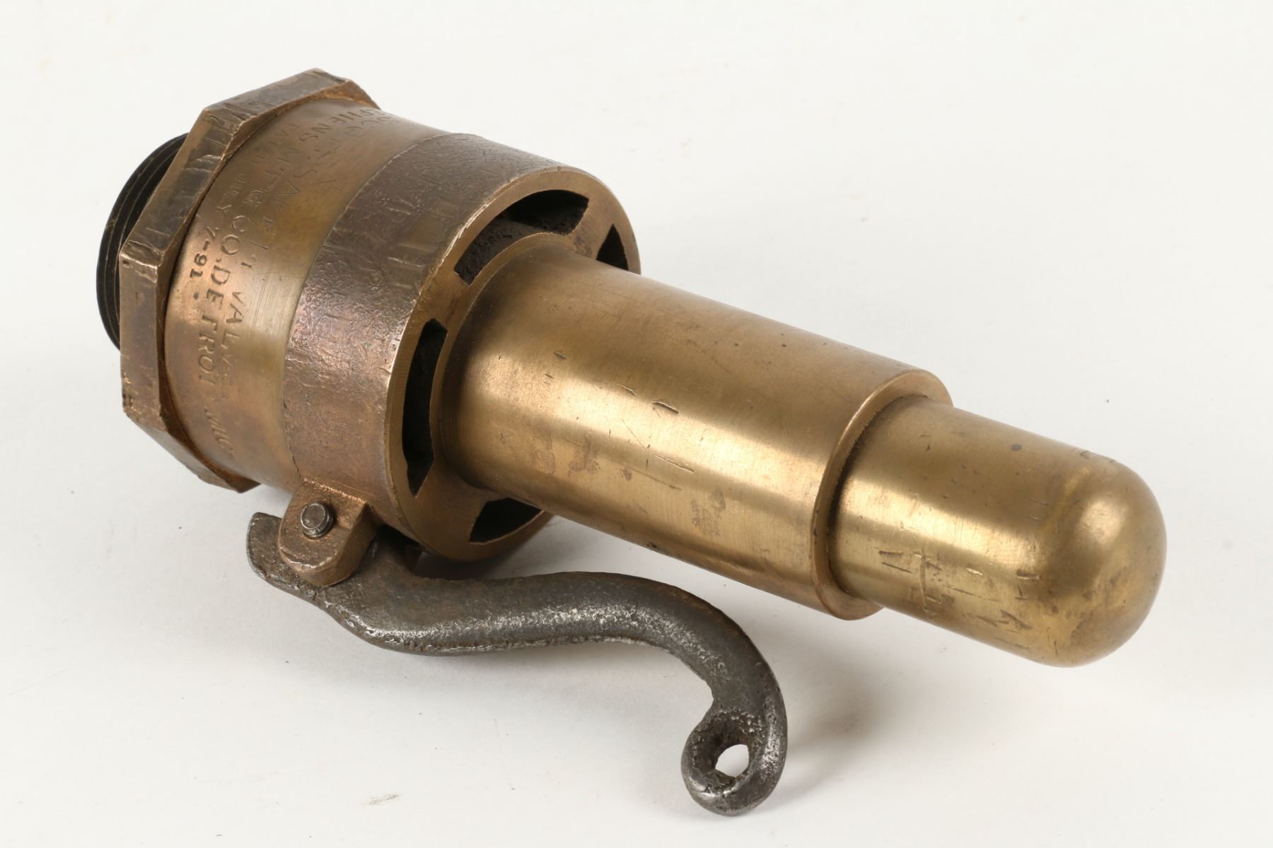 Brass Steam Whistle & Valves