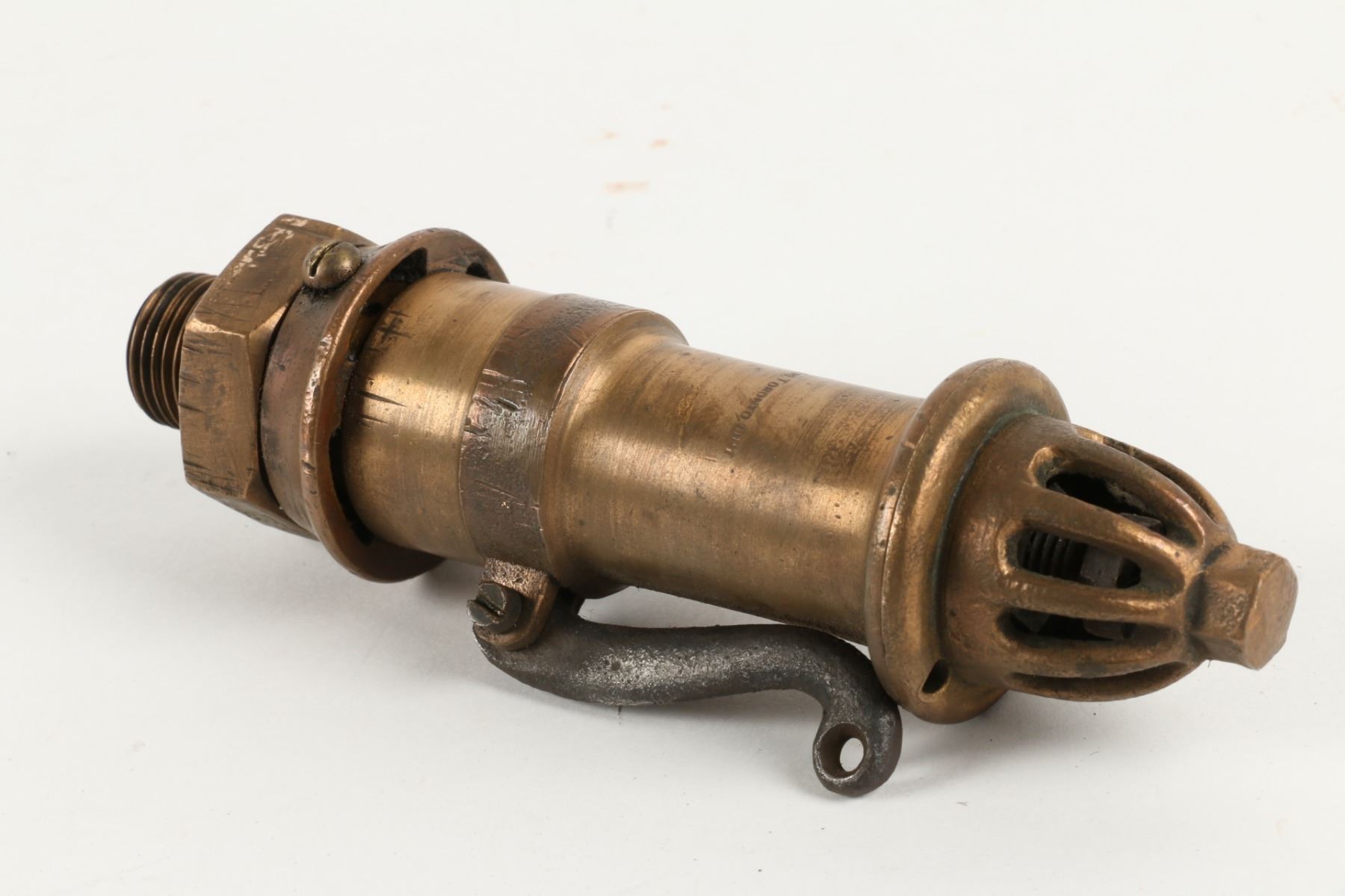 Brass Steam Whistle & Valves