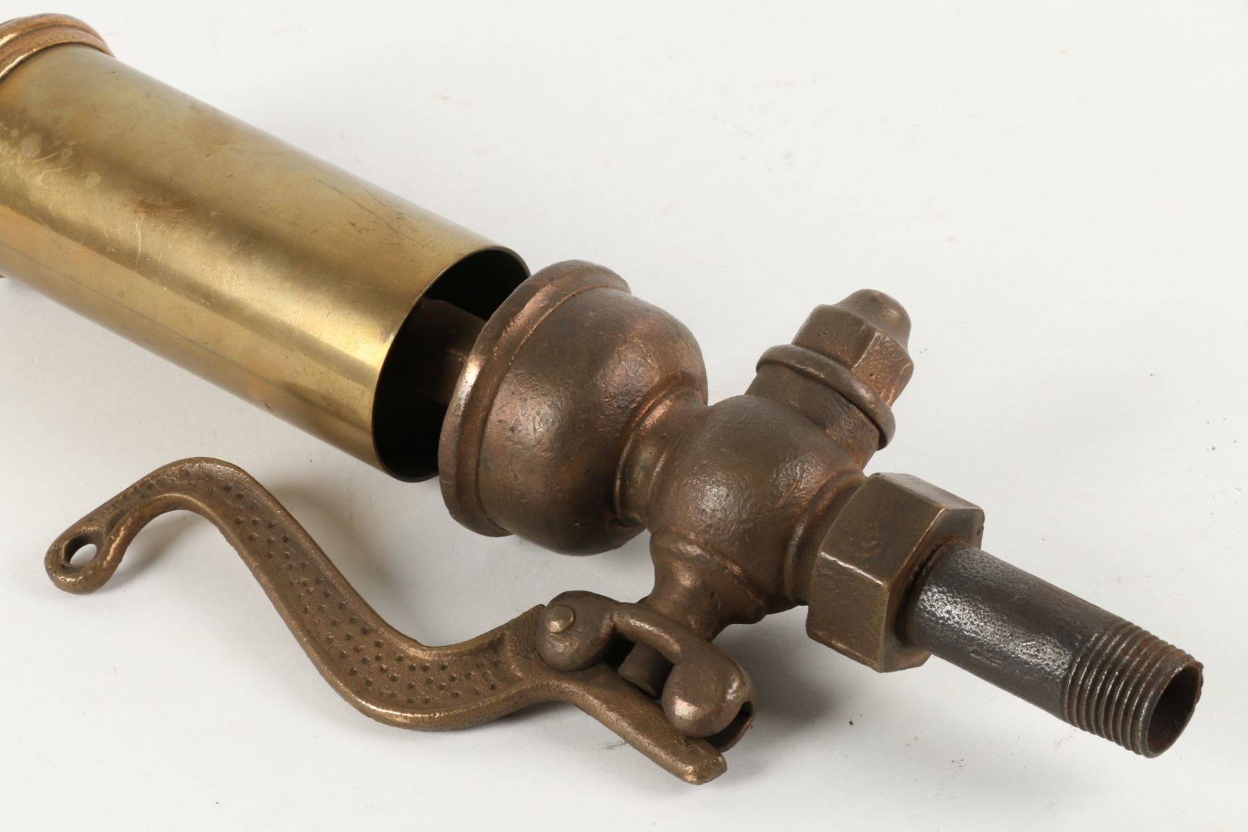 Brass Steam Whistle & Valves