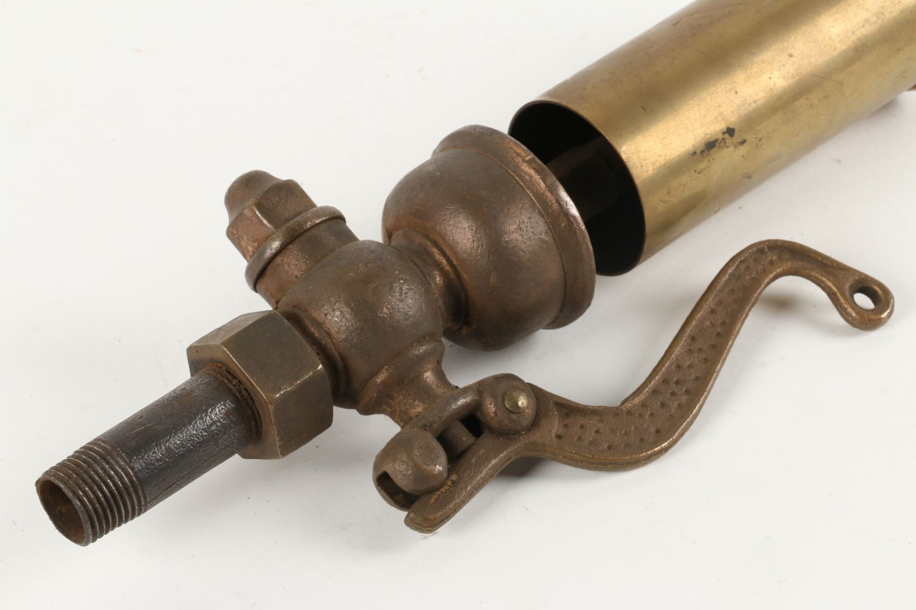 Brass Steam Whistle & Valves