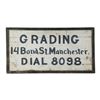 Image 1 : Grading Painted Wood Trade Sign