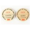 Image 8 : Hunting & Firearms Pinbacks & Badges