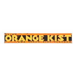 Orange Kist Tin Litho Sign