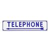 Image 1 : Telephone Porcelain Sign