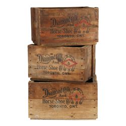 Diamond Calk Horseshoe Crates