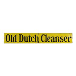 Old Dutch Cleanser Porcelain Sign