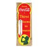 Image 1 : Coca-Cola Porcelain Thermometer