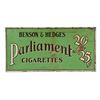 Image 1 : Benson & Hedges Cigarettes Tin Litho Sign