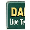 Image 2 : Live Trolley Wires Painted Tin Sign