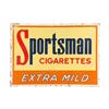 Image 1 : Sportsman Cigarettes Tin Litho Sign