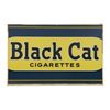 Image 1 : Black Cat Cigarettes Glass Sign