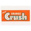 Image 6 : Orange Crush Tin Litho Sign